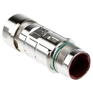 Lapp Circon LS1 6 Pole Standard DIN Plug 22A 630V IP68 Nickel Plated Zinc Housing 76133000