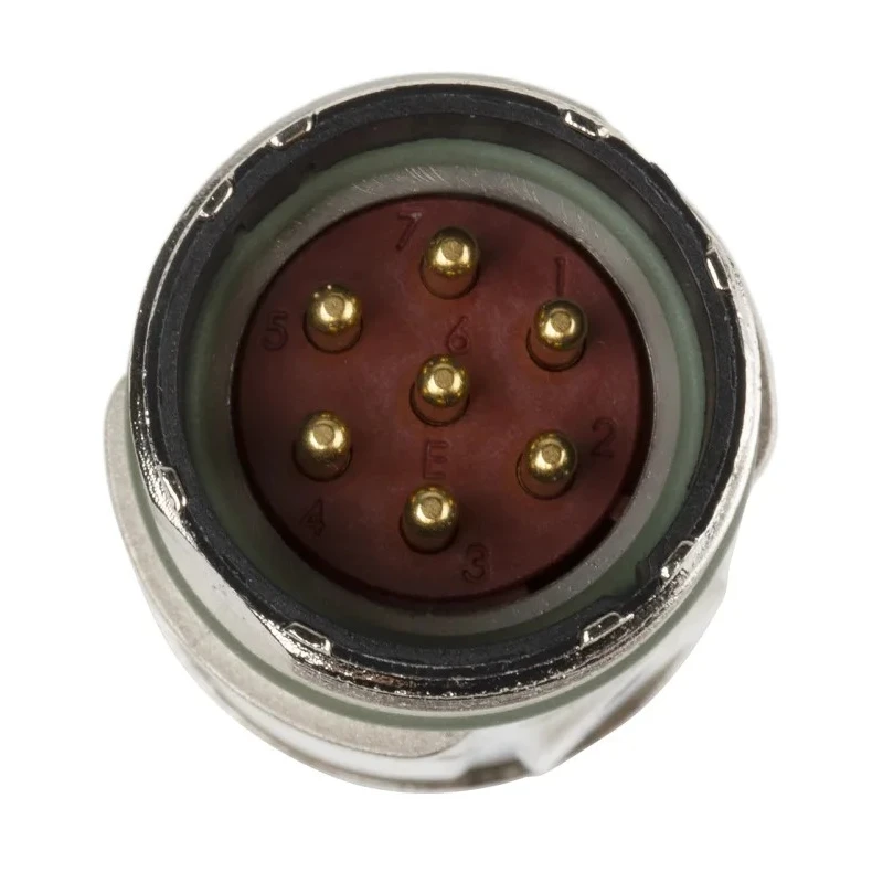 Lapp Circular Connector 7 Contacts Cable M23 Plug Male IP68 Zinc Housing EPIC CIRCON Series 44420040 + 73002756