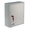 Securikey Grey Steel Padlock Key Cabinet Wall Mount 355mm Height KP024