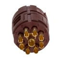 Lapp SIGNAL M23 Series Circular Connector Cable Mount Socket Female, 9 Contacts, M23 Size, , 150V, 7A, Straight IP68
