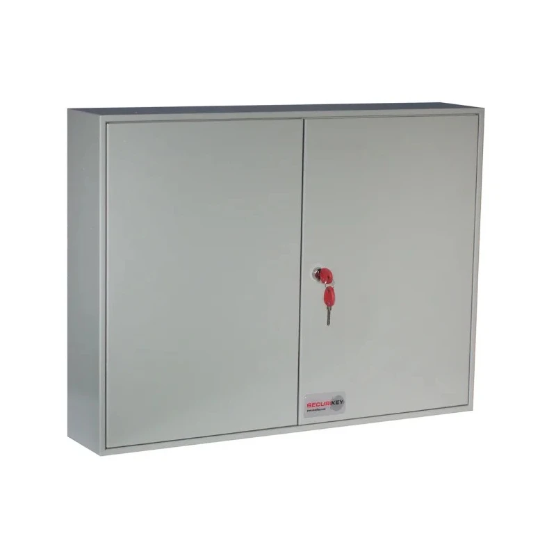 Securikey Grey Steel Wall Mount Key Cabinet with 200 Key Capacity KD200