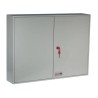 Securikey Grey Steel Wall Mount Key Cabinet with 200 Key Capacity KD200
