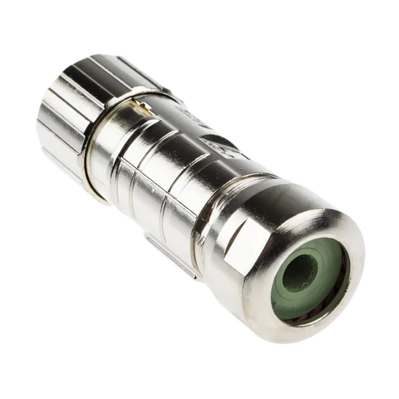 Lapp Industrial Circular Connector EPIC CIRCON Series 8 Gold-Plated Contacts Cable Mount Socket 27 mm 630V 22A Zinc 76124000
