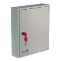 Securikey Steel Wall-Mount Key Cabinet 48 Key Capacity Grey KC048