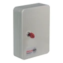 Securikey Grey Steel Wall-Mounted Key Cabinet KC020 260mm Height 80mm Depth 20 Key Capacity