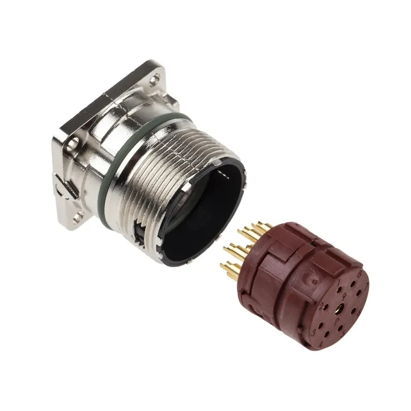 Lapp Circular Connector Panel Mount 9 Contacts Socket Female 150V 7A IP68 SIGNAL M23 Series 72004000 + 73002740
