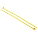 HellermannTyton Non-Releasable Cable Tie, Yellow Polyamide 66, 200 mm Length x 4.6 mm Width, Tensile 111-04805 T50R-PA66-YE