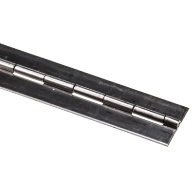 Pinet Stainless Steel Piano Hinge with Barrel Pin, 1020 mm Length, 25 mm Width, 1 mm Thickness 328-9666