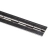 Pinet Stainless Steel Piano Hinge with Barrel Pin, 1020 mm Length, 25 mm Width, 1 mm Thickness 328-9666