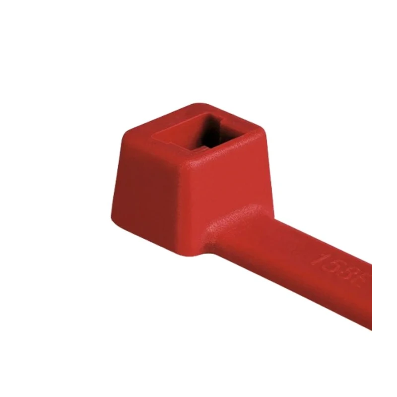 HellermannTyton Non-Releasable Cable Tie 390 mm x 4.6 mm Red Polyamide 66 T50L-PA66-RD 111-05406 T50L-PA66-RD
