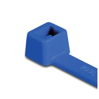 HellermannTyton Blue Polyamide 66 Non-Releasable Cable Tie 390 mm Length x 4.6 mm Width T50L-PA66-BU 111-05404 T50L-PA66-BU