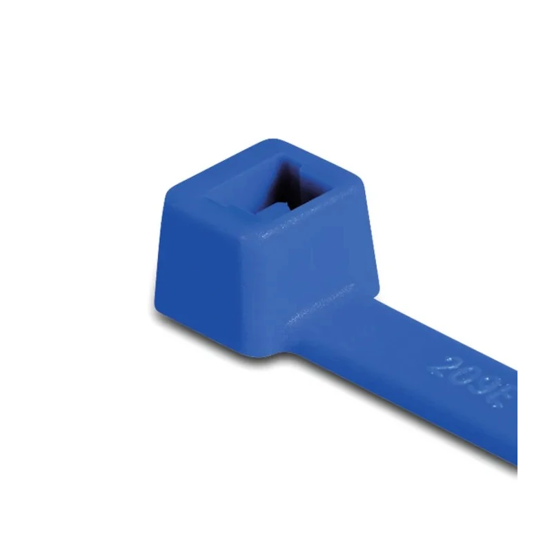 HellermannTyton Blue Polyamide 66 Non-Releasable Cable Tie 390 mm Length x 4.6 mm Width T50L-PA66-BU 111-05404 T50L-PA66-BU