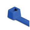 HellermannTyton Blue Polyamide 66 Non-Releasable Cable Tie 390 mm Length x 4.6 mm Width T50L-PA66-BU 111-05404 T50L-PA66-BU