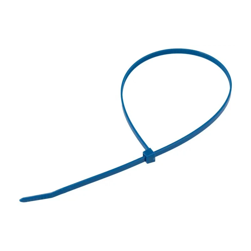 HellermannTyton Blue Polyamide 66 Non-Releasable Cable Tie 390 mm Length x 4.6 mm Width T50L-PA66-BU 111-05404 T50L-PA66-BU
