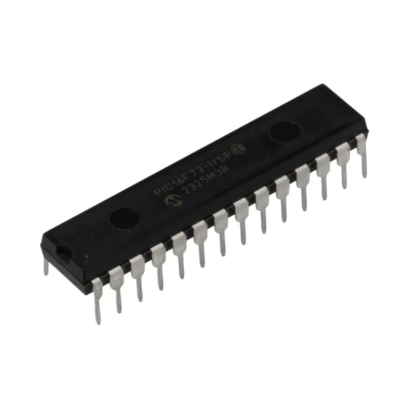 Microchip 8-bit PIC Microcontroller 20 MHz 7kB FLASH 28-Pin SPDIP PIC16F73-I/SP