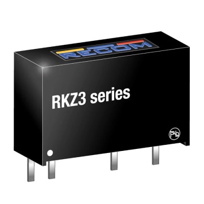 Recom DC/DC Converter , 5V DC Output, 600mA Current, 3W Power, 21.6V-26.4V DC Input, Through Hole SIP-7 Package RKZ3