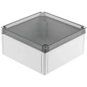 Spelsberg TK PS Series Grey Transparent Lid Polystyrene Enclosure IP66 IK07 90mm x 182mm x 180mm IP66