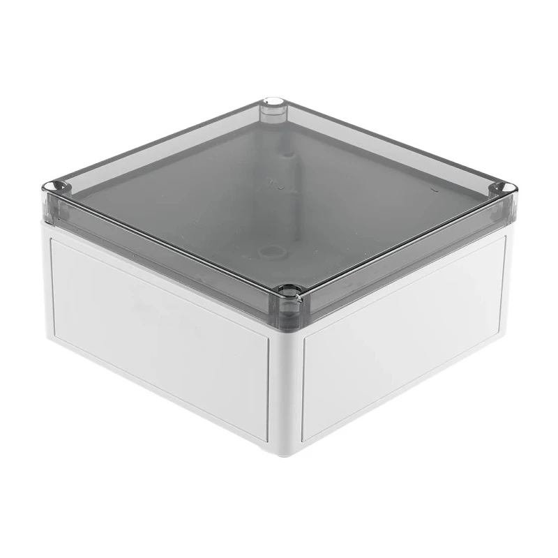 Spelsberg TK PS Series Grey Transparent Lid Polystyrene Enclosure IP66 IK07 90mm x 182mm x 180mm IP66