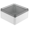 Spelsberg TK PS Series Grey Transparent Lid Polystyrene Enclosure IP66 IK07 90mm x 182mm x 180mm IP66