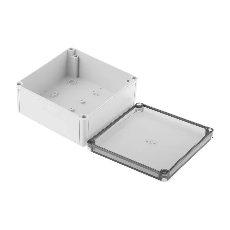 Spelsberg TK PS Series Grey Transparent Lid Polystyrene Enclosure IP66 IK07 90mm x 182mm x 180mm IP66
