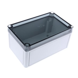 Spelsberg TK Series Grey Transparent Lid Polystyrene Enclosure IP66 IK07 90 mm x 180 mm x 110 mm 11100601