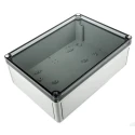 Spelsberg TK PS Series Grey Transparent Lid Polystyrene Enclosure IP66 IK07 90 mm x 180 mm x 254 mm IP66