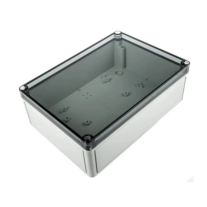 Spelsberg TK PS Series Grey Transparent Lid Polystyrene Enclosure IP66 IK07 90 mm x 180 mm x 254 mm IP66