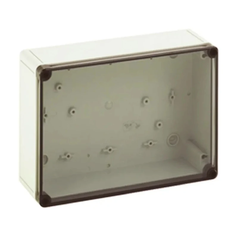 Spelsberg TK PS Series Grey Transparent Lid Polystyrene Enclosure IP66 IK07 90 mm x 180 mm x 254 mm IP66