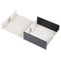RS PRO White ABS Instrument Case 64 mm x 159 mm x 154 mm 220-995