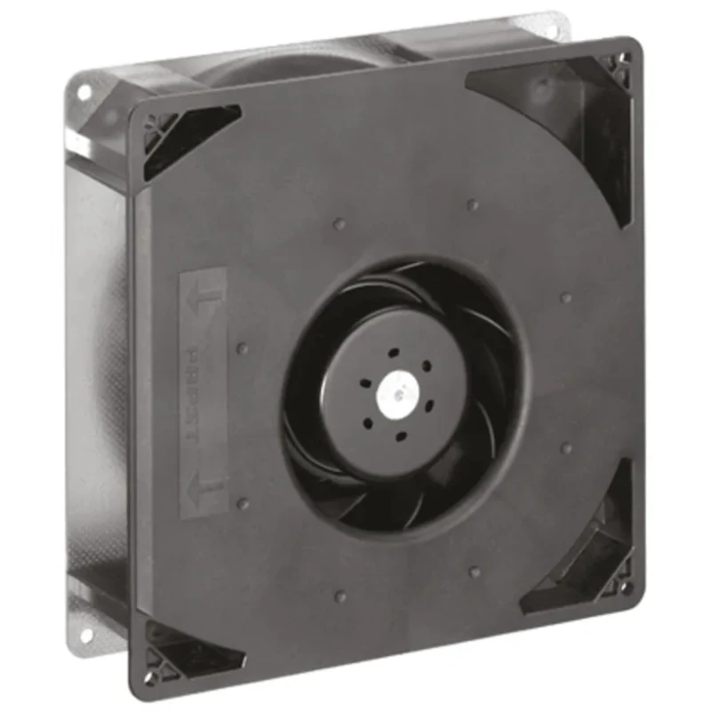 ebm-papst RG 160 N Series Centrifugal Fan 24V DC, 209 m³/h, 2850 RPM, Ball Bearing, IP54, 220 x 220 x 56 mm RG160-28/14N
