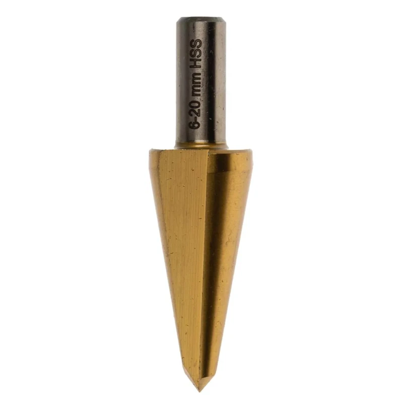 RS PRO HSS Cone Cutter Drill Bit 6 mm to 20 mm Maximum Drilling Thickness 2 mm 221-535
