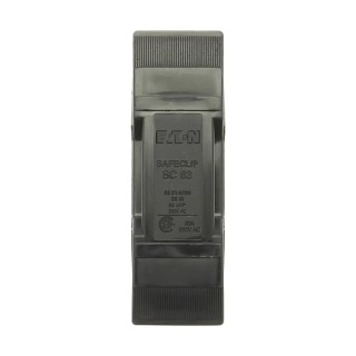 Eaton 63A Rail Mount Fuse Holder, 1 Pole, Front Connected, 550V AC, Stainless Steel Contacts SC63H-D