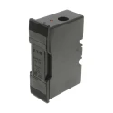 Eaton 63A Rail Mount Fuse Holder, 1 Pole, Front Connected, 550V AC, Stainless Steel Contacts SC63H-D