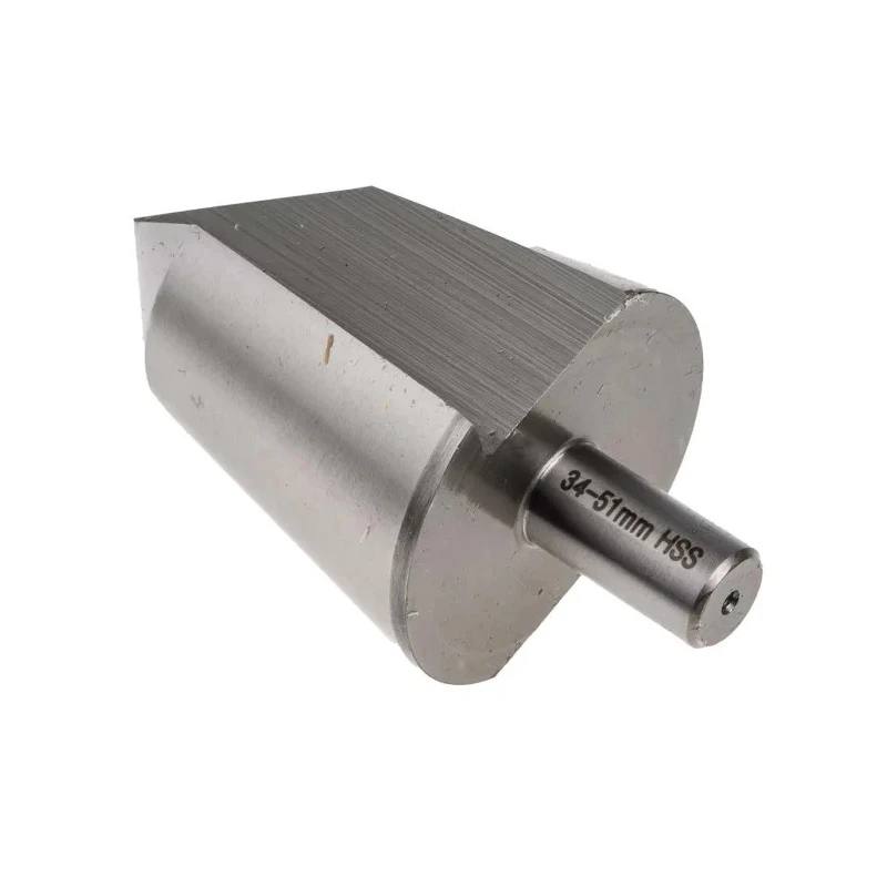 RS PRO HSS Cone Cutter Drill Bit, 34 mm to 51 mm Diameter, Maximum Drilling Thickness 2 mm 221-636