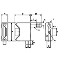 Eaton 32A Rail Mount Fuse Holder for A2 1P-Pole 690V AC RS32PH