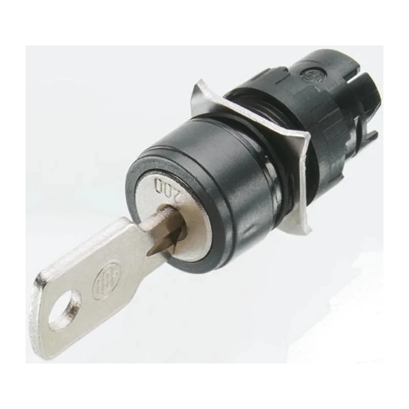 Schneider Electric Harmony XB6 3-position Key Switch Head Latching Operation 16 mm Cutout ZB6AGD