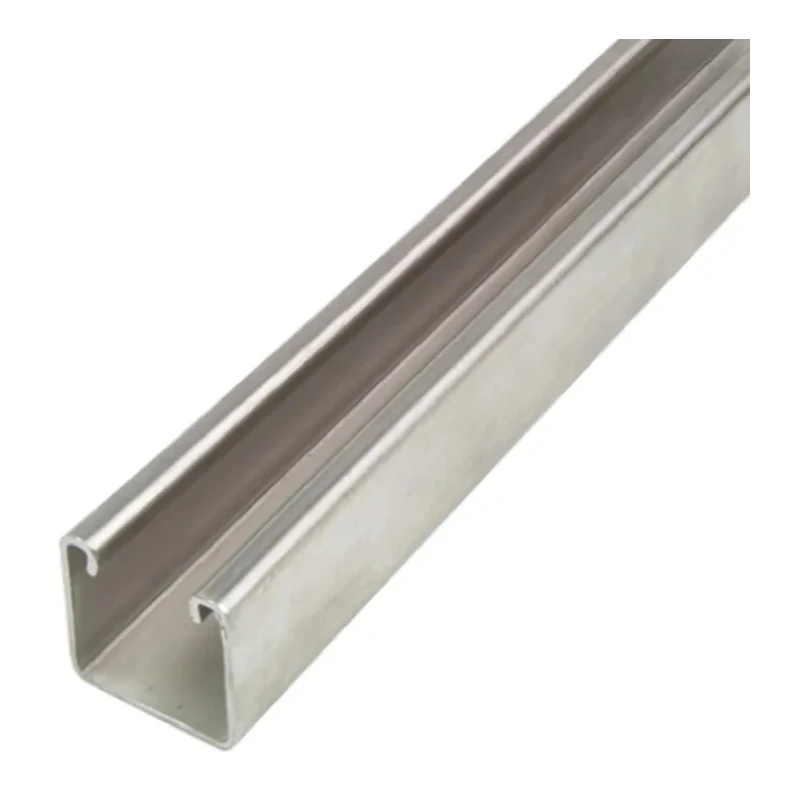 Unistrut Galvanised Steel Strut Channel 41 x 41 mm 2.5 mm Thickness 2 m Length P 1000 PG X 2M