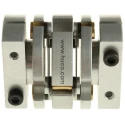 Huco Flexible Coupler 33.5 mm OD, 40.1 mm Length, Spring Quality Stainless Steel Membrane, Model 466.33.3232