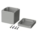 Bopla Euromas Series Light Grey ABS Enclosure IP66, 85 mm x 82 mm x 80 mm 03225000