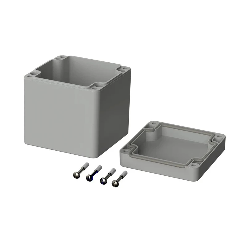 Bopla Euromas Series Light Grey ABS Enclosure IP66, 85 mm x 82 mm x 80 mm 03225000