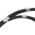 Phoenix Contact KMK 2 Polyethylene Cable Marker, Transparent for Terminal Block 1005266