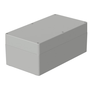 Bopla Euromas Series Light Grey ABS Enclosure IP66, 150 mm x 360 mm x 200 mm 03255000
