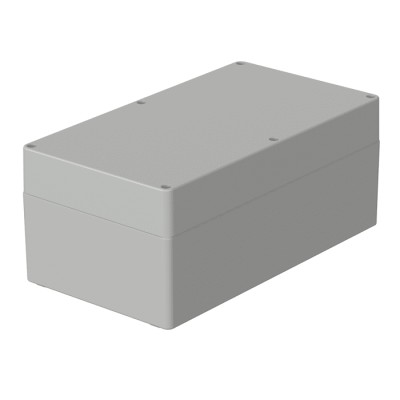 Bopla Euromas Series Light Grey ABS Enclosure IP66, 150 mm x 360 mm x 200 mm 03255000