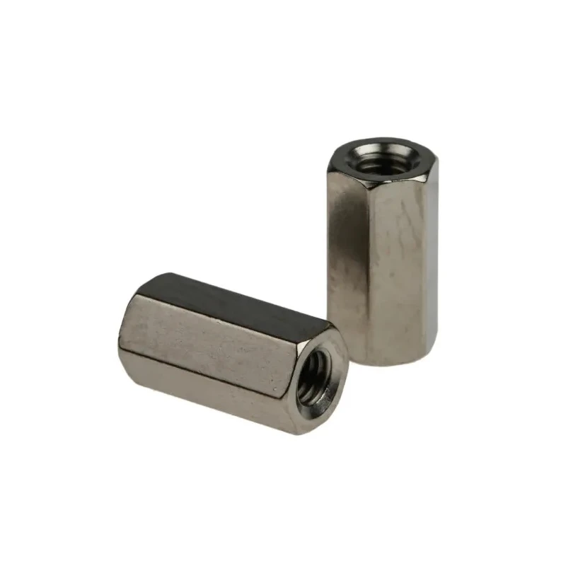 RS PRO Hex Threaded Brass Standoff M3, 10 mm Length, Nickel Finish 222-395