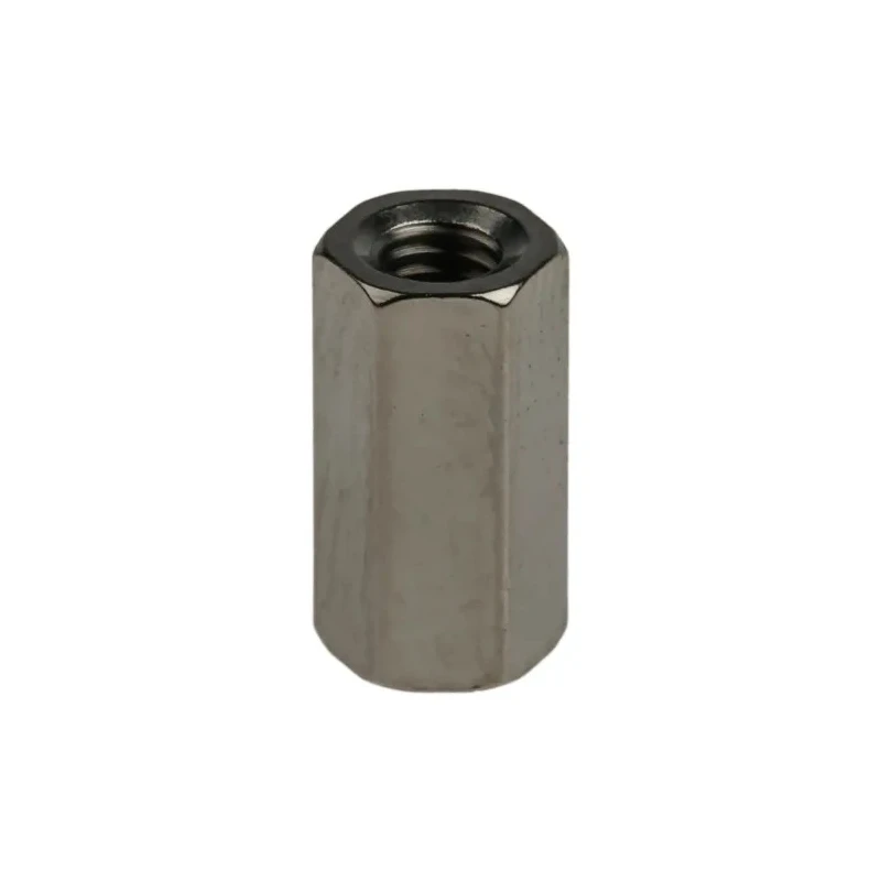 RS PRO Hex Threaded Brass Standoff M3, 10 mm Length, Nickel Finish 222-395