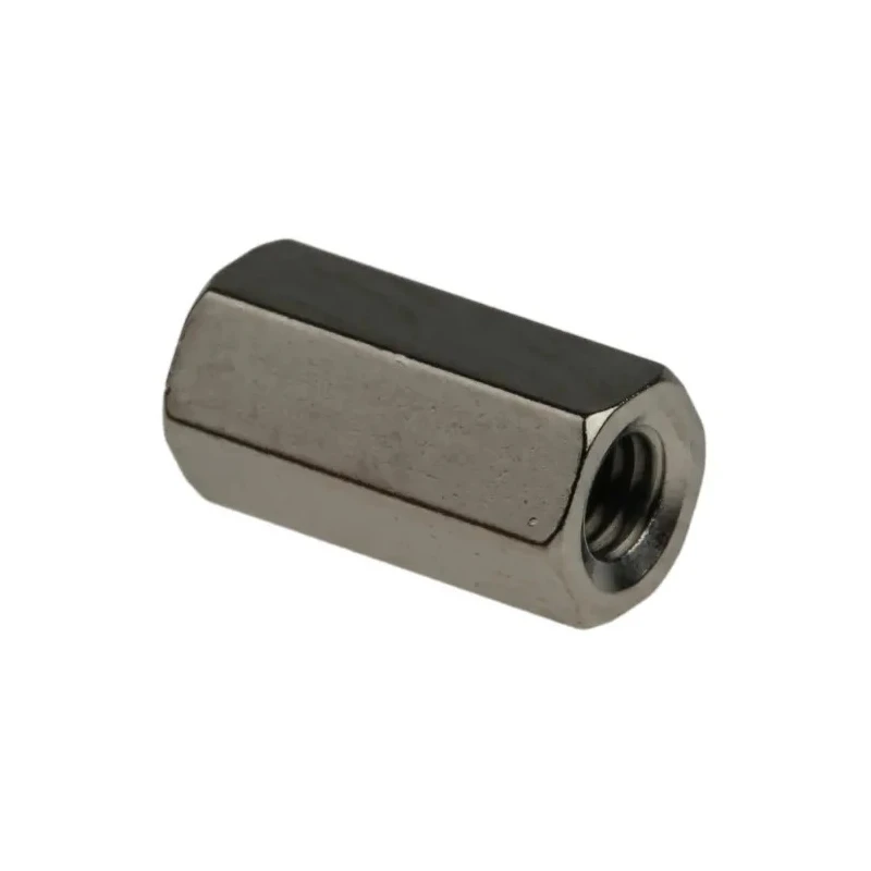 RS PRO Hex Threaded Brass Standoff M3, 10 mm Length, Nickel Finish 222-395