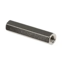 RS PRO Hex Threaded Brass Standoff M3, 25 mm Length, Nickel Finish 222-430