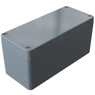 Rose Aluminium Standard Series Die Cast Aluminium Enclosure, IP66, IK09, 230 mm x 230 mm x 100 mm 01231011