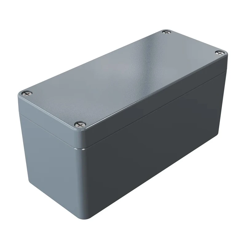 Rose Aluminium Standard Series Die Cast Aluminium Enclosure, IP66, IK09, 230 mm x 230 mm x 100 mm 01231011
