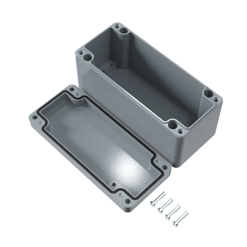 Rose Aluminium Standard Series Die Cast Aluminium Enclosure, IP66, IK09, 230 mm x 230 mm x 100 mm 01231011